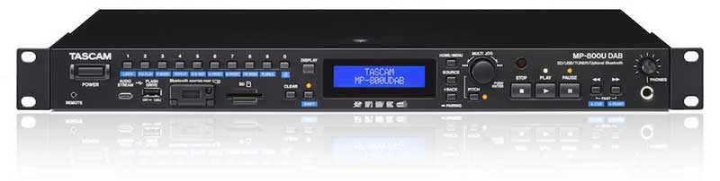 Tascam MP-800UDAB 機(jī)架式媒體播放器