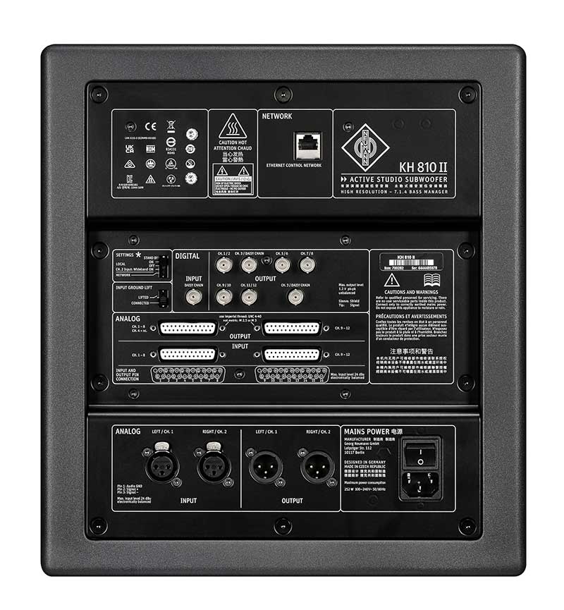 Neumann KH 810 II / KH 810 II AES67 監(jiān)聽音箱