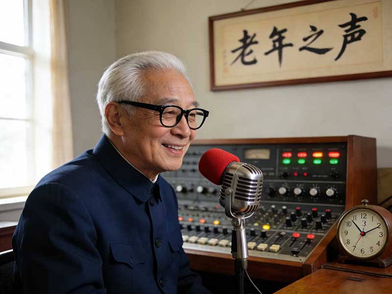聲音暖巢:老年電臺如何編織銀發(fā)族的精神陪伴網(wǎng)